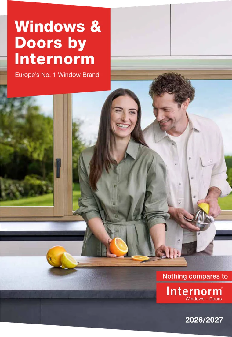 Windows & Doors by Internorm 2026/2027 catalogue cover